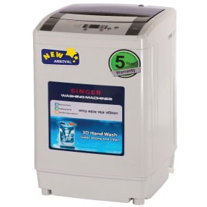 Washing Machine Singer 6 KG Auto Top Loading